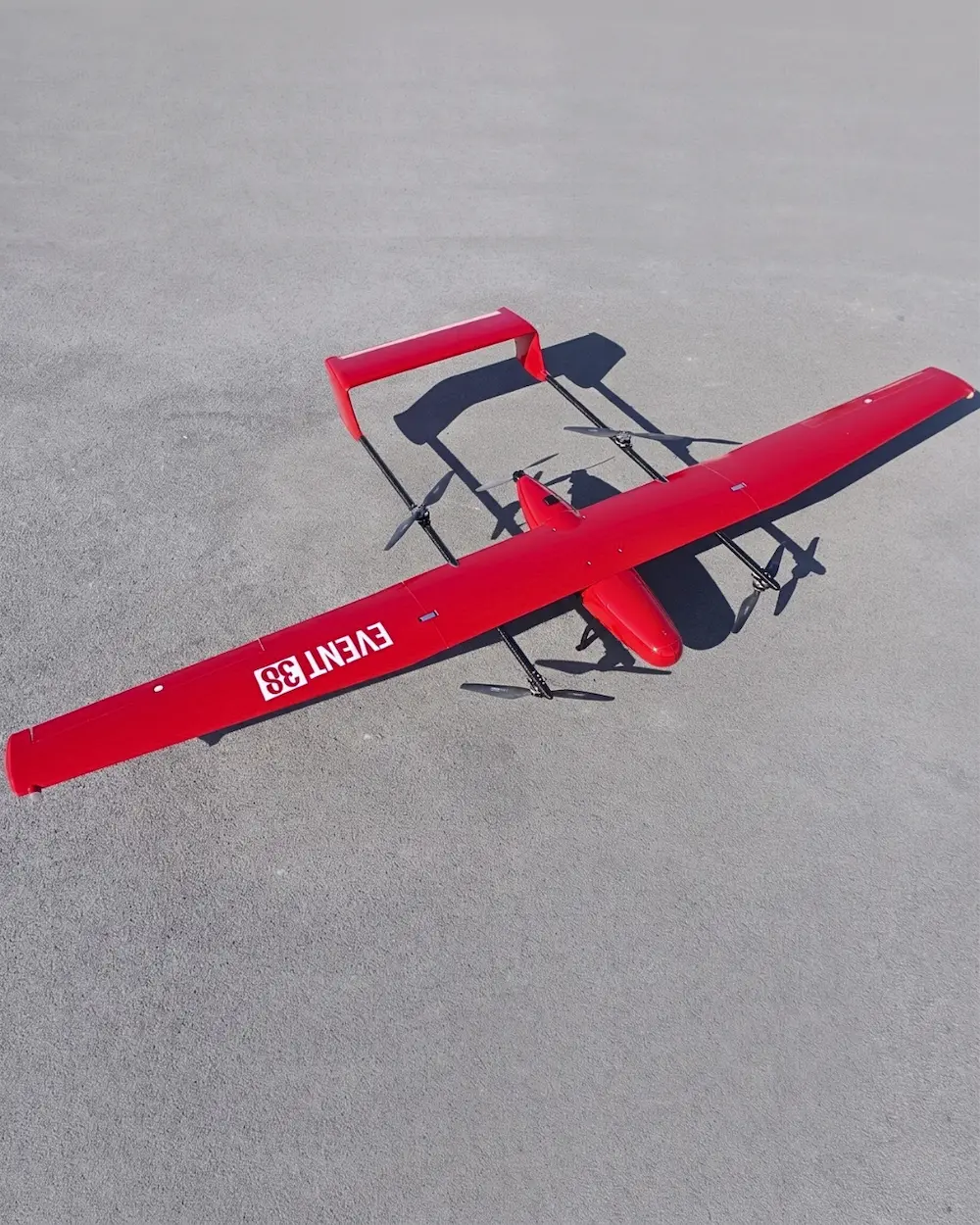 E400 mapping drone in operation