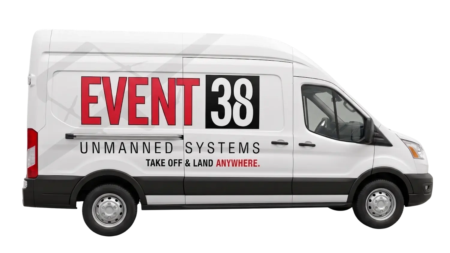 E38 Mobile Command Center — Ford Transit 250 High Roof