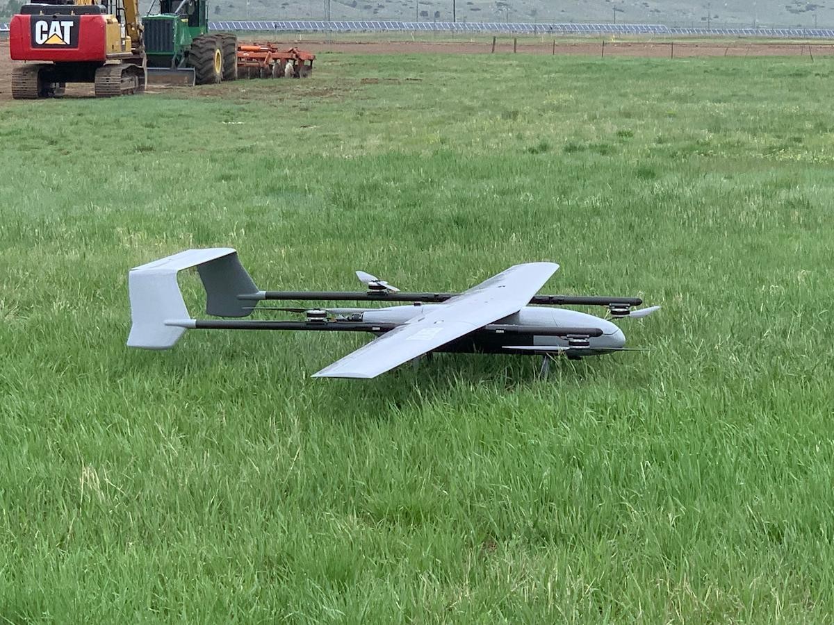 TB2 Aerospace's DROPS payload system integrated on the Event 38 E455 VTOL drone